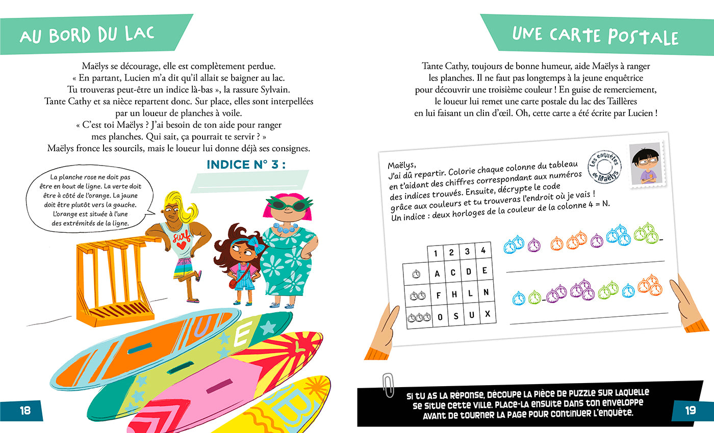 Enigmes et mystères avec Maëlys Livres OLF