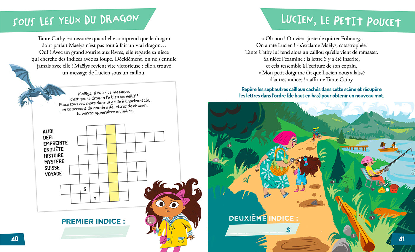 Enigmes et mystères avec Maëlys Livres OLF
