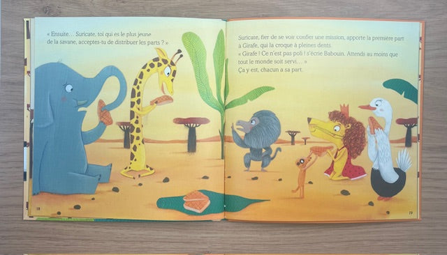 Une galette pour le roi Geoffroy Livres OLF