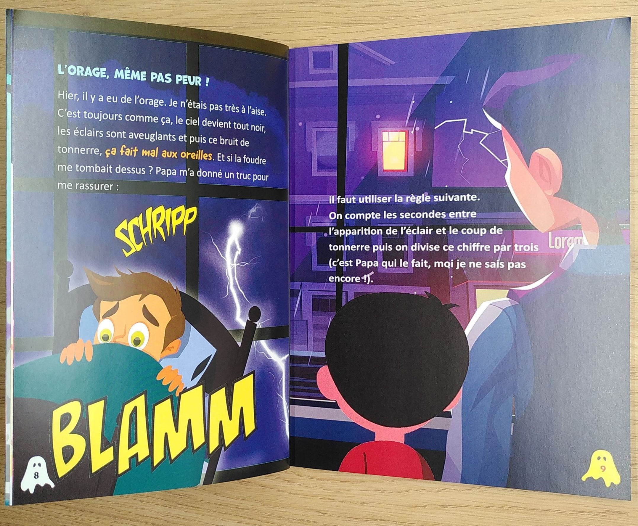 Même pas peur - livre enfant dès 3 ans Livres OLF