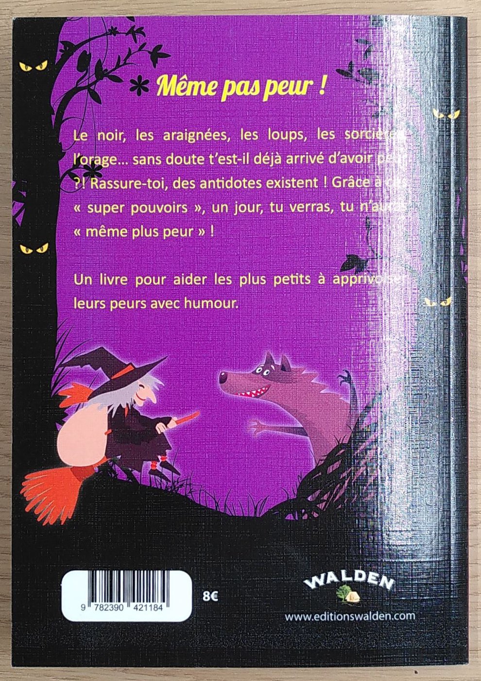 Même pas peur - livre enfant dès 3 ans Livres OLF
