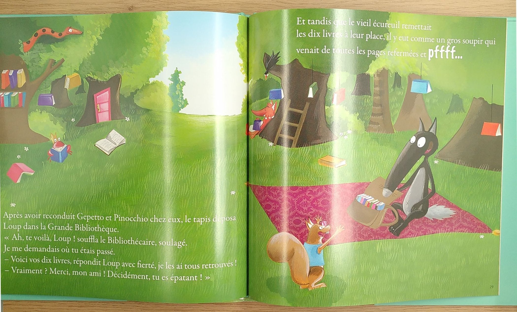 LE LOUP QUI N'AIMAIT PAS LIRE Livres OLF