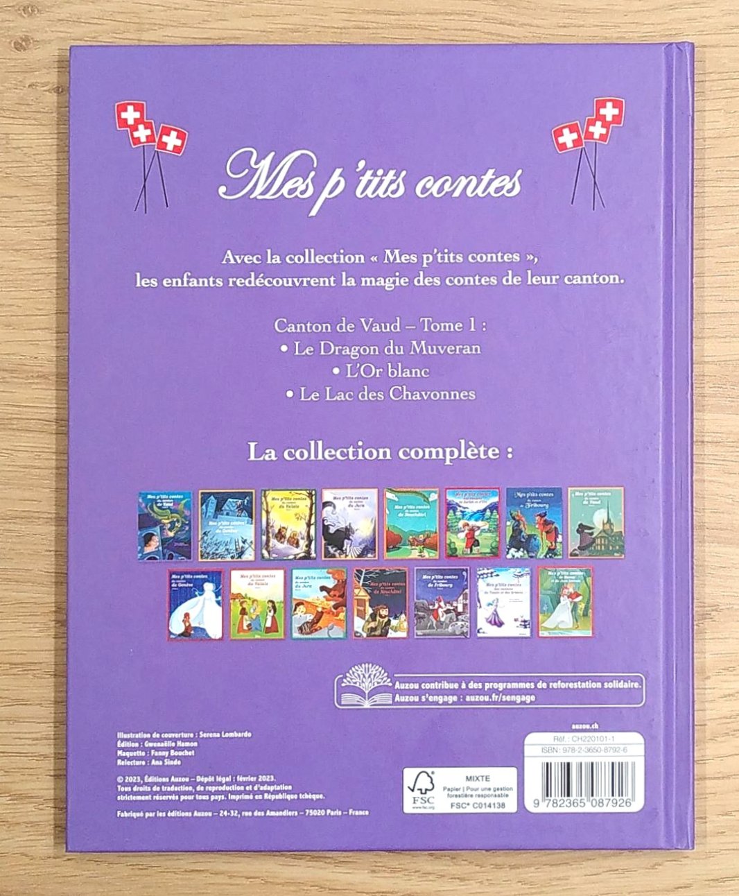 Mes p'tits contes du canton de Vaud - Tome 1 Livres OLF