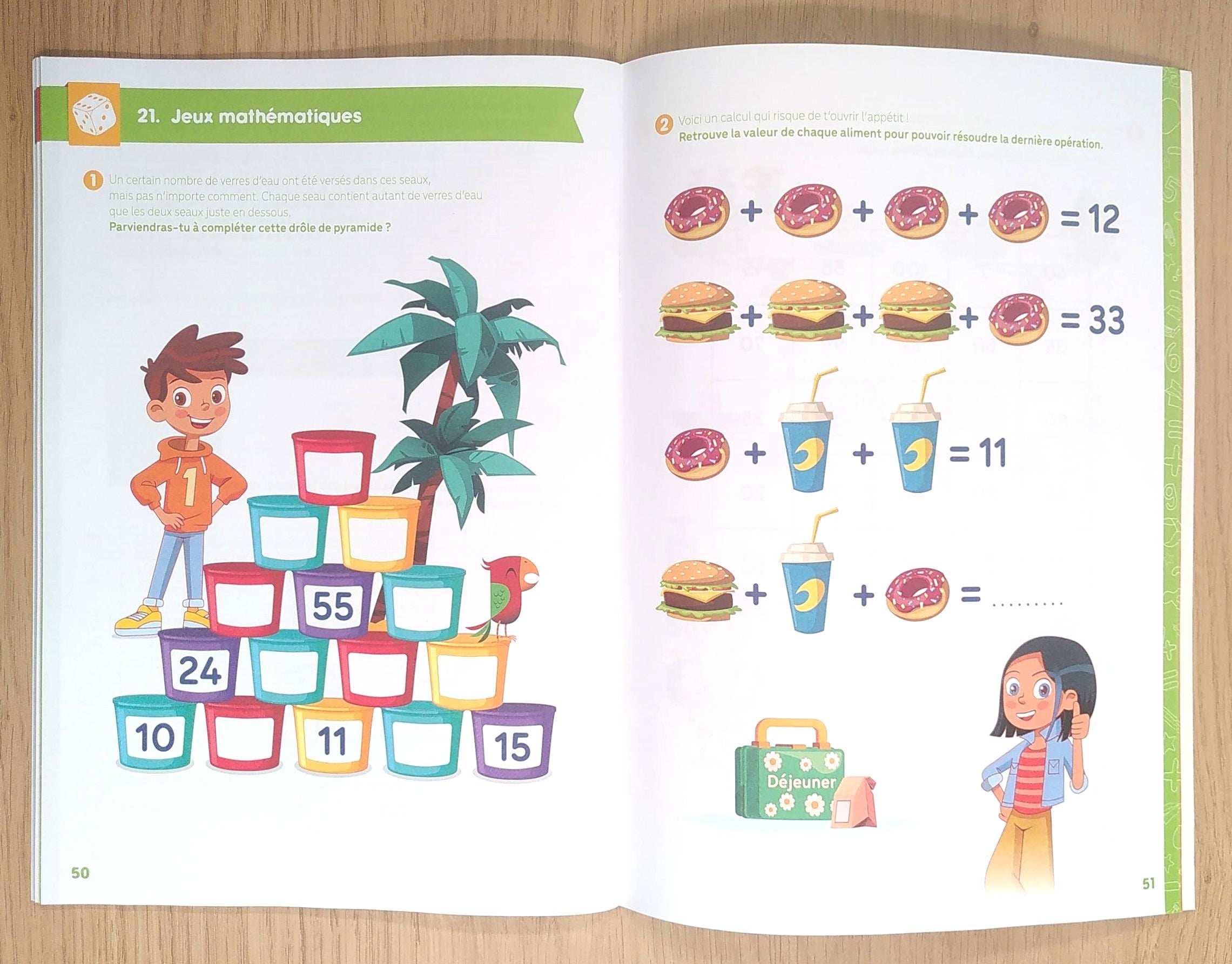 Cahier de calcul mental - Additions et soustractions - Dès 6 ans - (3-4ème harmos) Appuis scolaires La family shop