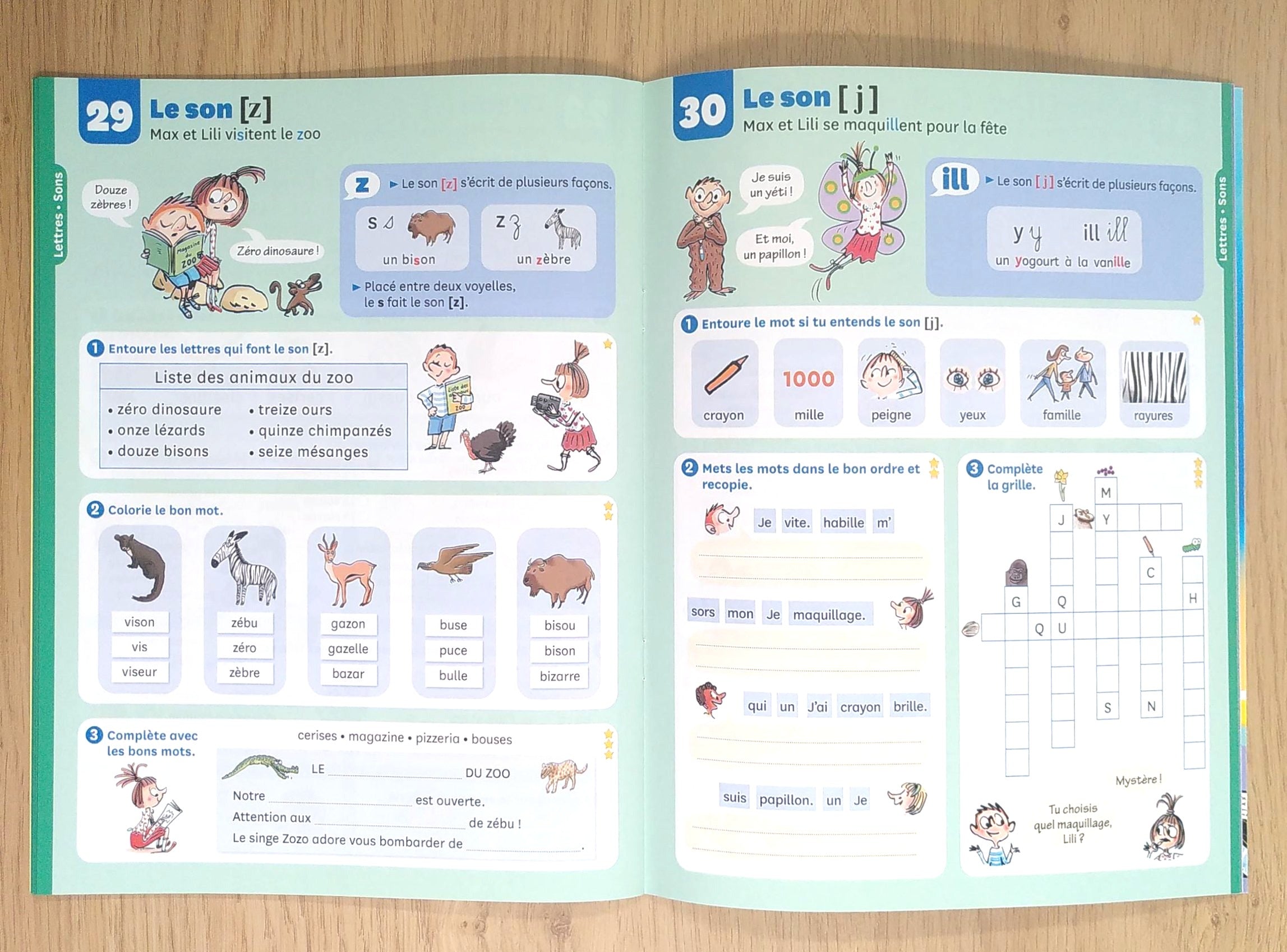 3ème HarmoS - Max et Lili t'accompagnent à l'école - Français Appuis scolaires La family shop