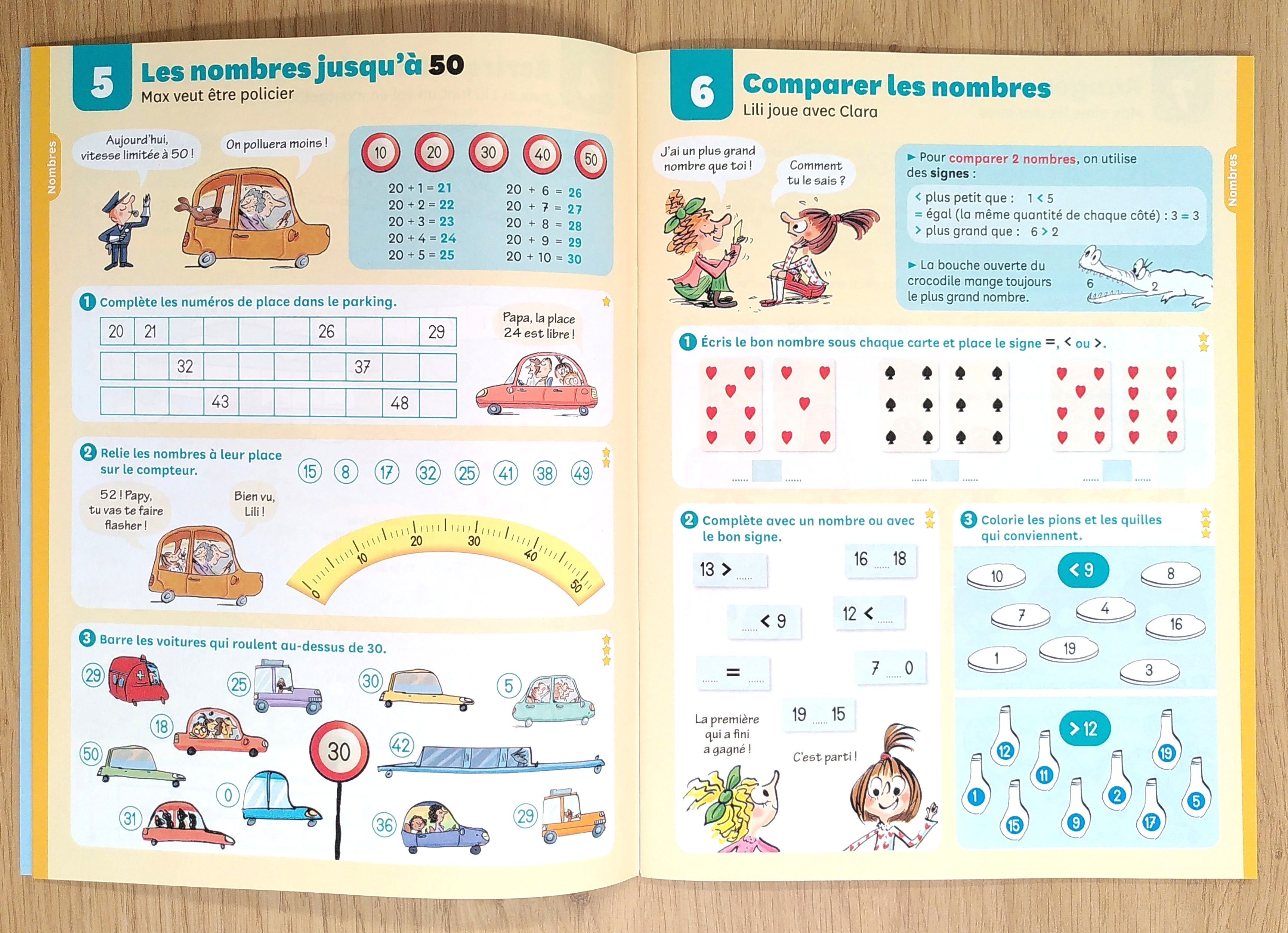 3P HarmoS - Max et Lili t'accompagnent à l'école - Maths Appuis scolaires La family shop