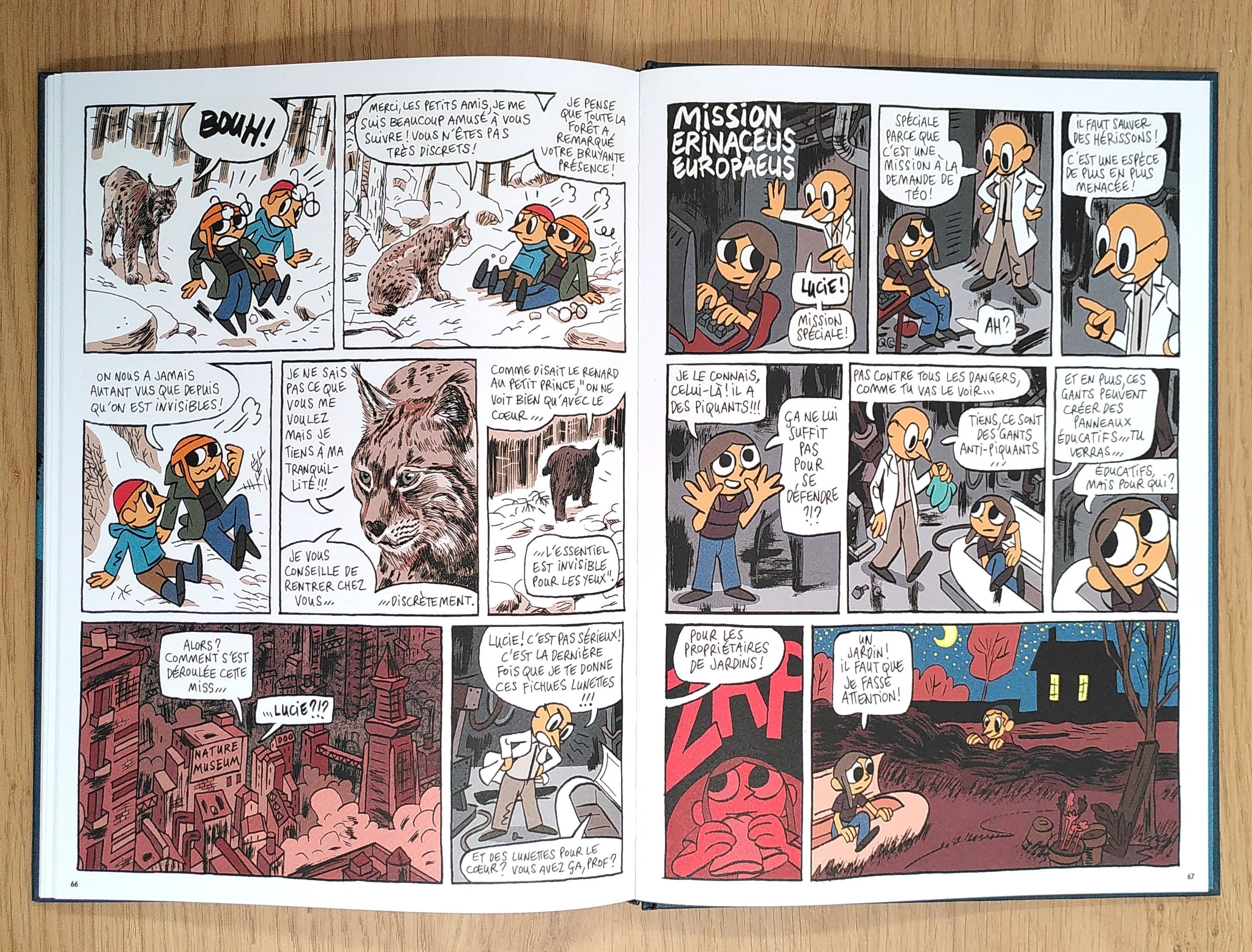 Lucie - Demain les animaux - Album Livres OLF