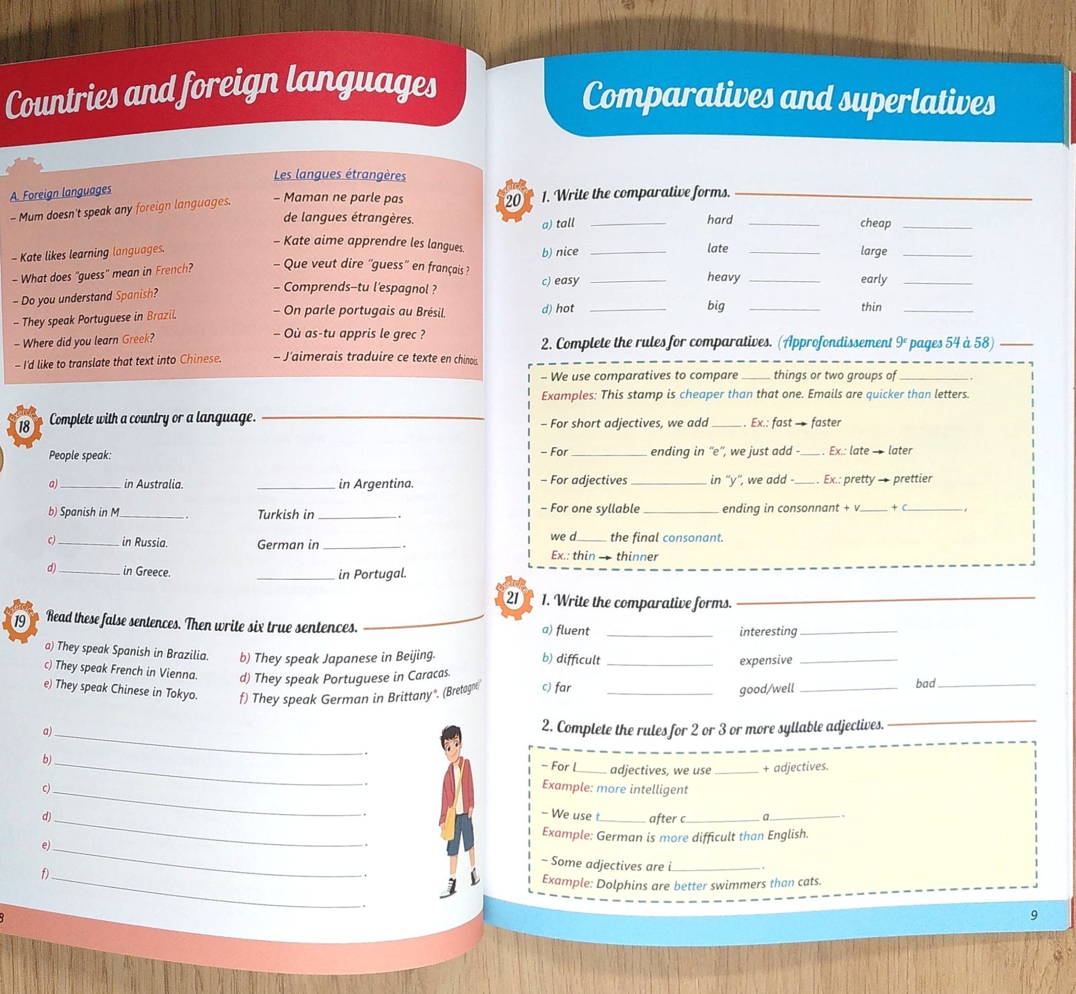 10ème harmoS - Je progresse en Anglais. Appuis scolaires OLF