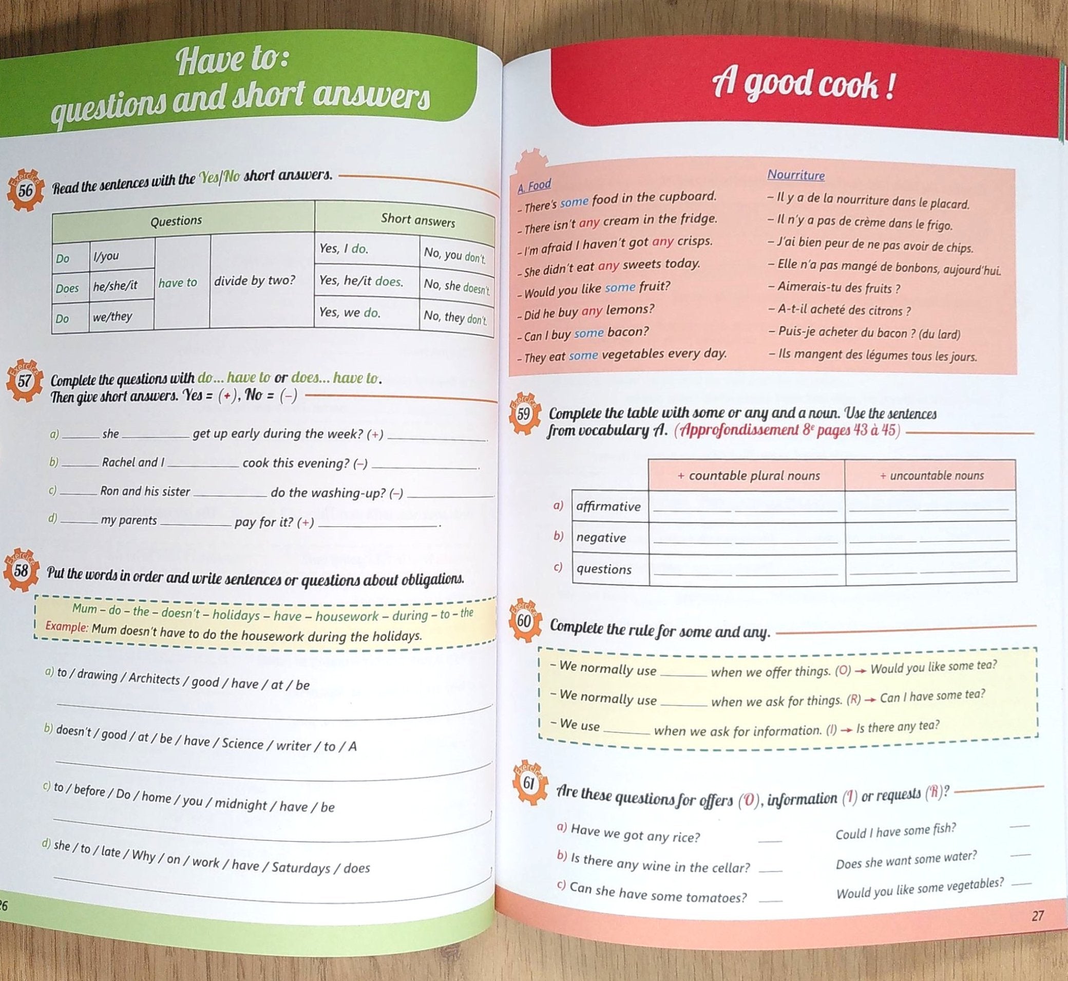 10ème harmoS - Je progresse en Anglais. Appuis scolaires OLF