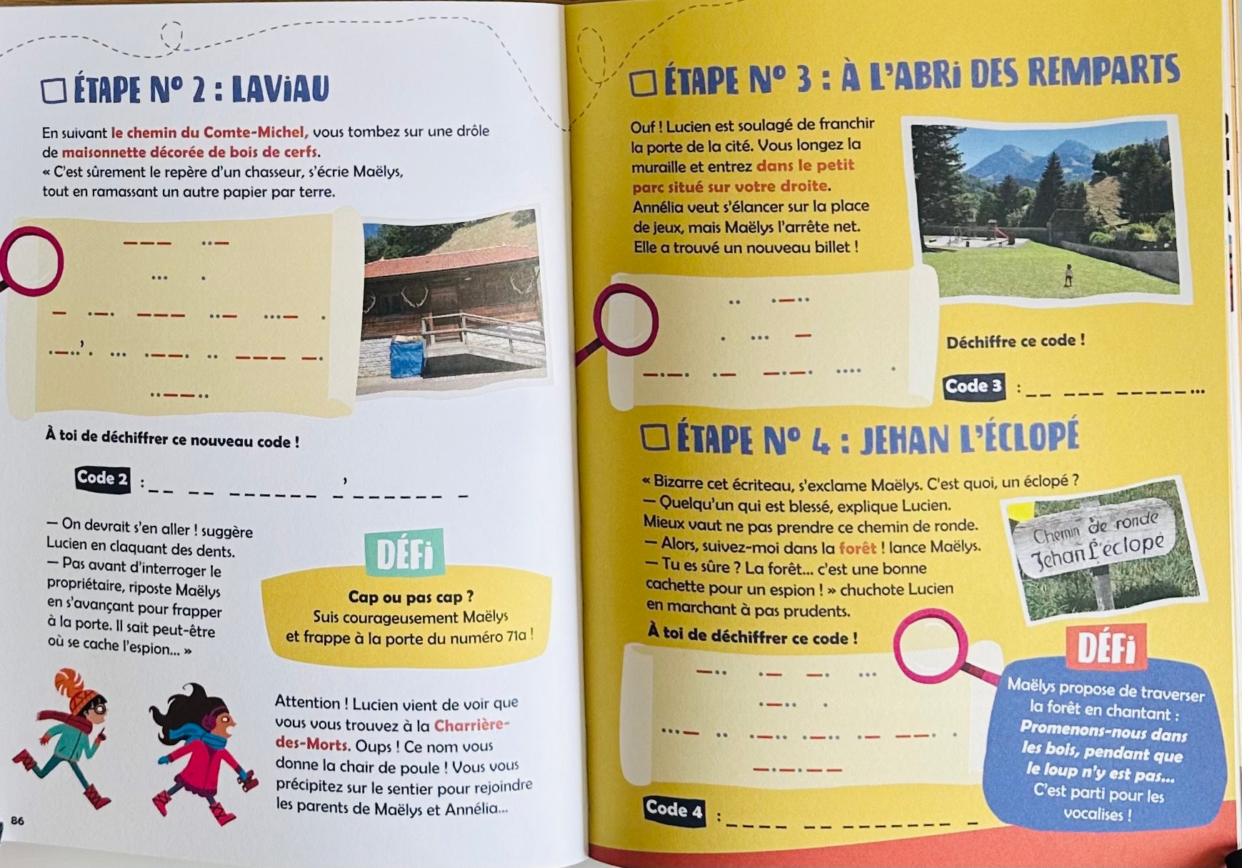 Visite la Suisse avec Maëlys et Lucien - Dès 8 ans Livres OLF