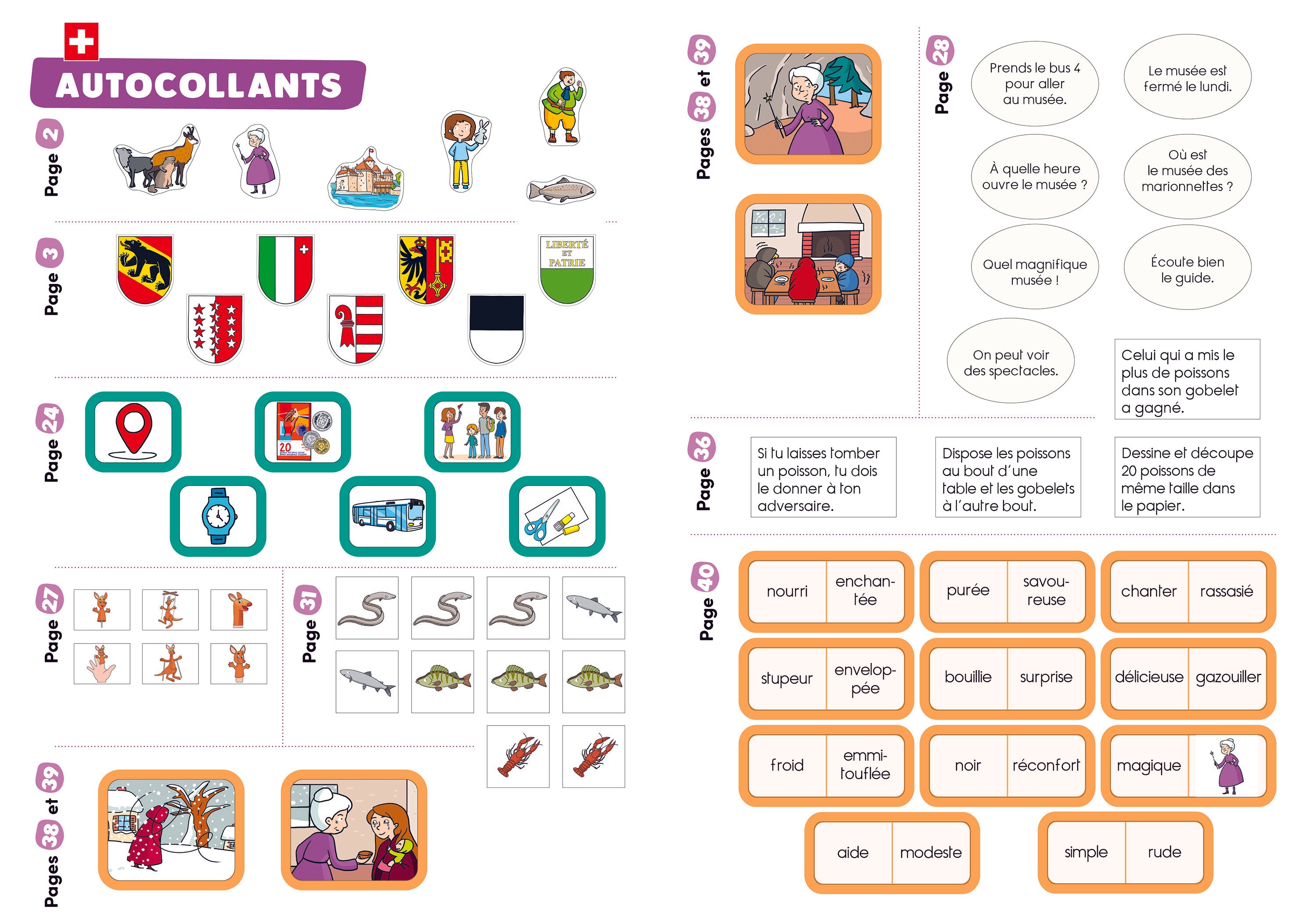 15 jours en vacances, Klorophile - Maths et Français - 4ème. Cahiers de vacances OLF