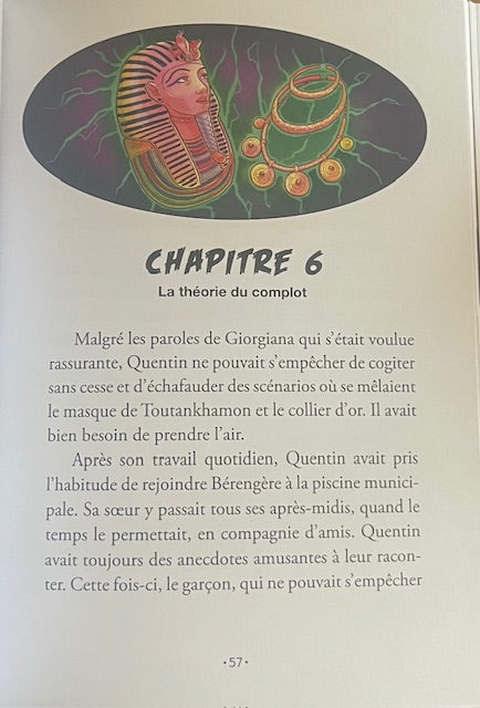 La fille au collier d'or - Polar pour ados - Frissons suisses - Dès 10 ans Livres OLF