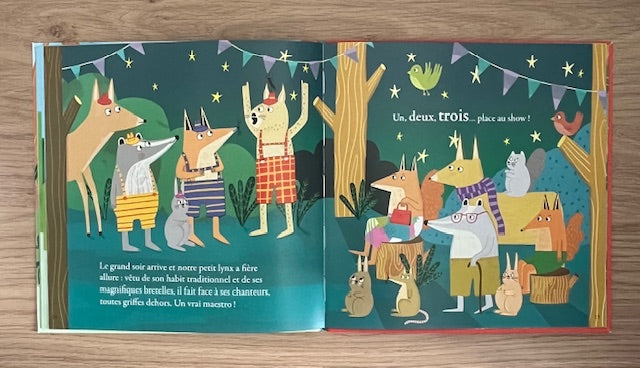 Martin le Lynx chante le yodel Livres OLF