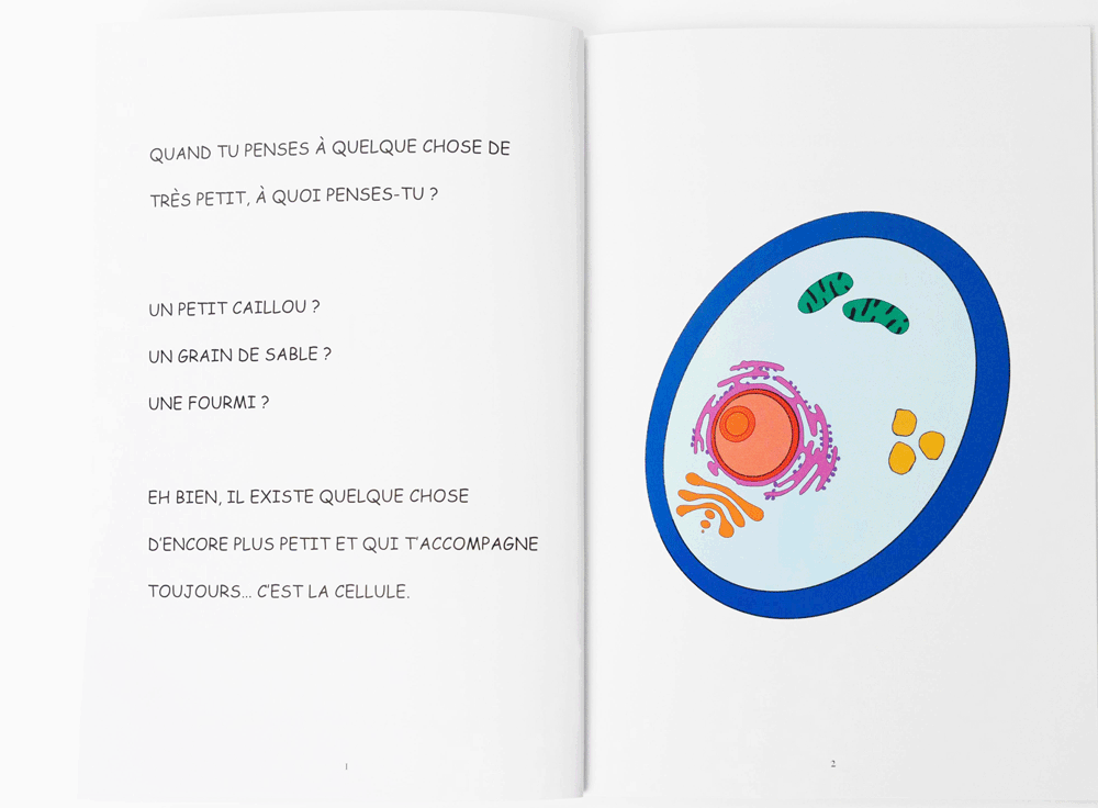 La cellule - un livre de science pour les tout-petits dès 3 ans