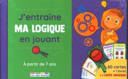 J'entraîne ma logique en jouant - dès 7 ans Jeux & loisirs créatifs La Family Shop