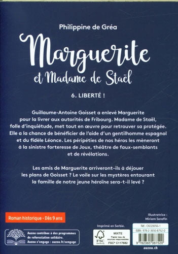 Marguerite et Madame de Staël. T6: Liberté - Dès 9 ans Livres OLF