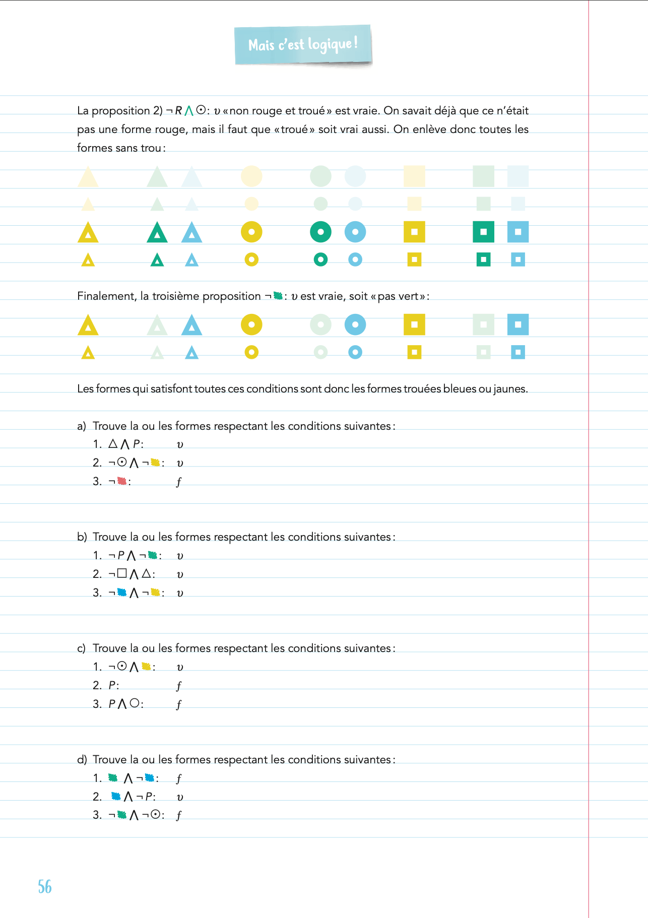 Mais c'est logique ! Livre de jeux et d'activités autour des Maths dès 12 ans Cahiers de jeux La Family Shop