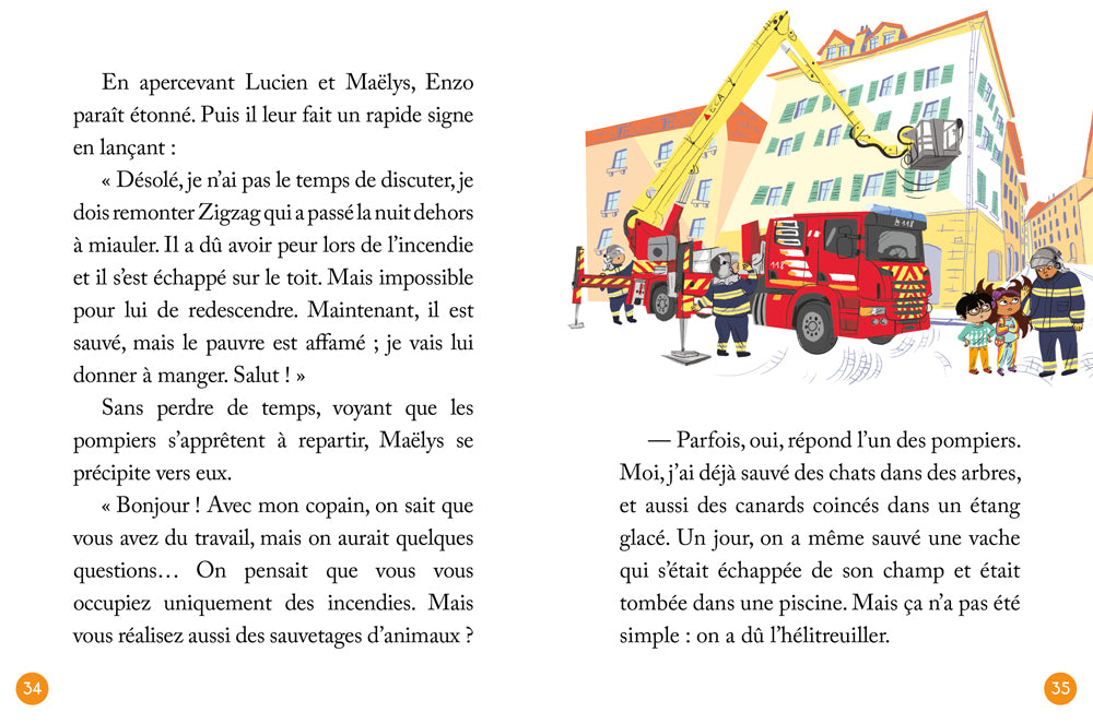 Les enquêtes de Maëlys - T31 : Incendies en série à Lausanne - Dès 8 ans Livres OLF