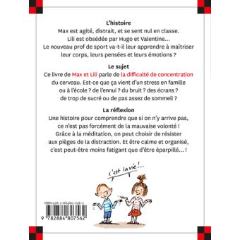 Max et Lili ont du mal à se concentrer Livres OLF