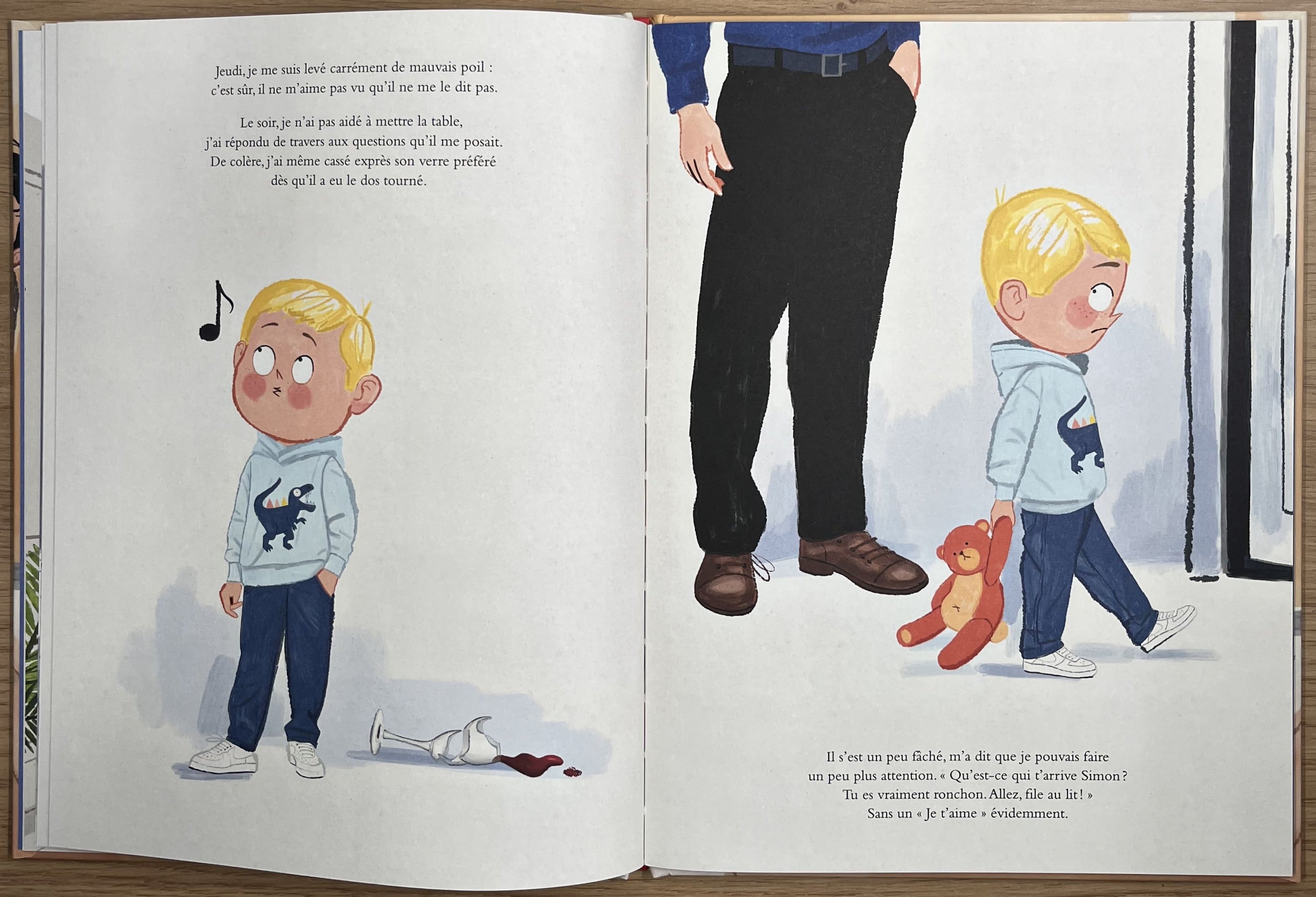 Mon papa qui ne sait pas dire je t'aime Livres Dargaud