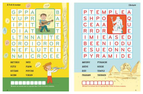 Mots mêlés ! - 45 jeux Cahiers de jeux olf