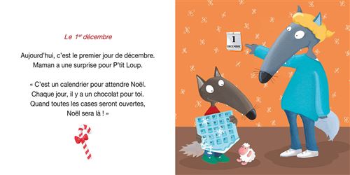 P'tit Loup prépare Noël Livres OLF