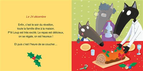 P'tit Loup prépare Noël Livres OLF