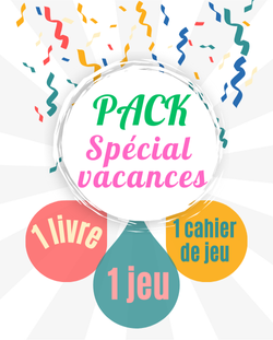 Pack Spécial jeux et lecture en vacances Livres La Family Shop
