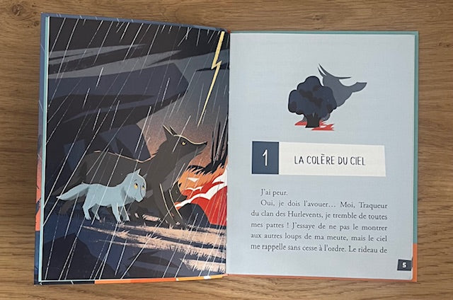 L’appel des Loups - Tome 3 - Le piège de feu - Dès 7 ans Livres OLF