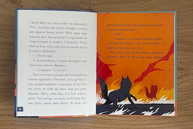 L’appel des Loups - Tome 3 - Le piège de feu - Dès 7 ans Livres OLF