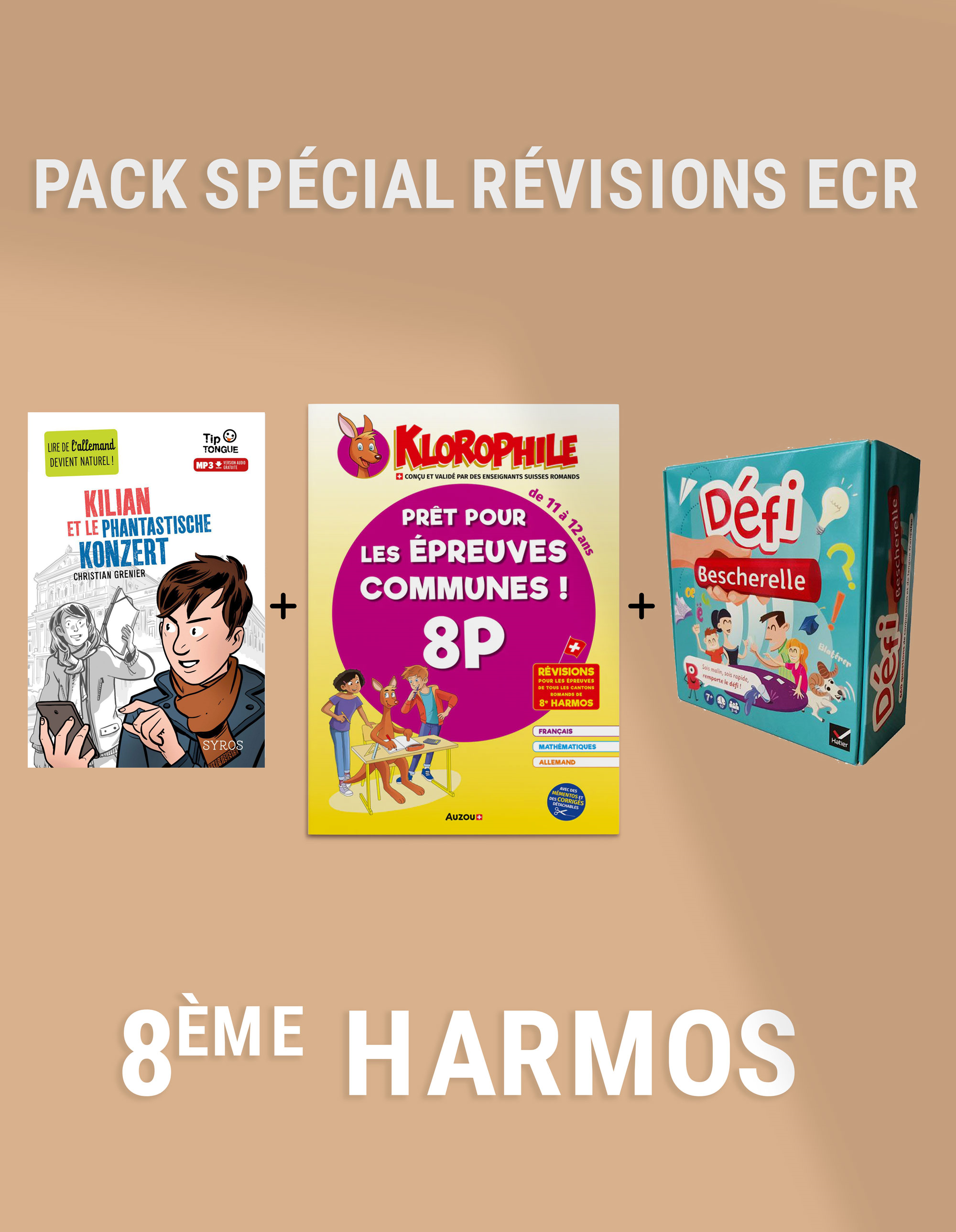 ECR 8ème harmos - Pack Klorophile Spécial Révisions, les ECR en s'amusant Appuis scolaires La Family Shop
