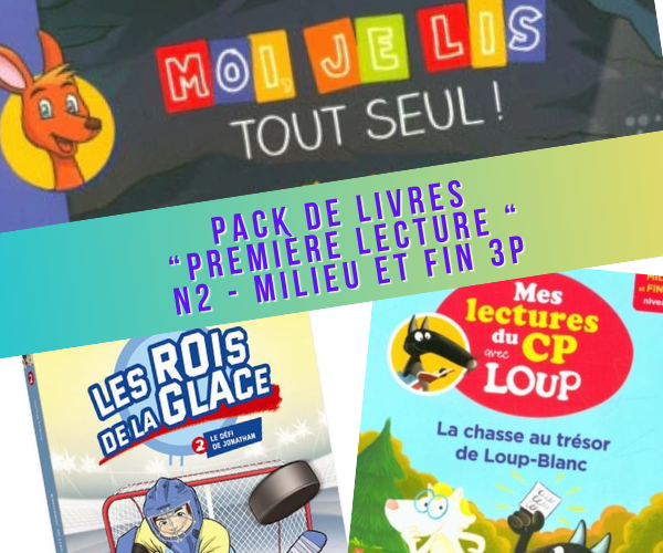 Pack lectures "débutants" très faciles - Niveau 2 - 3ème Livres OLF