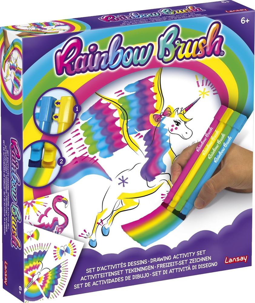 Rainbow Brush ! Mon atelier de dessins dès 6 ans
