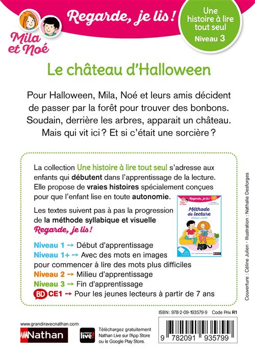 Le château d'Halloween : une histoire à lire tout seul Livres OLF