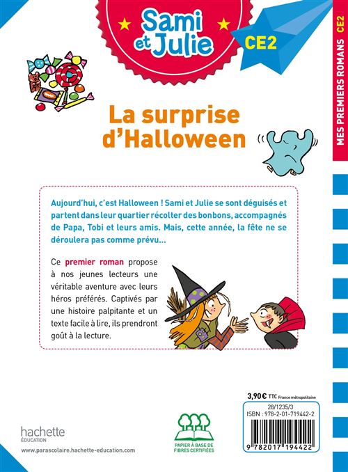 La surprise d'Halloween Livres OLF