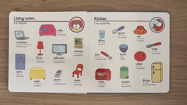 T'Choupi, mon imagier français-anglais Livres OLF