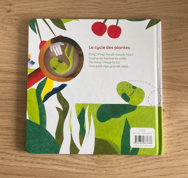 Une p'tite graine: le cycle des plantes Livres La family shop