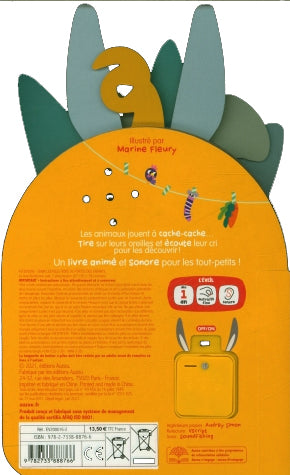 A qui sont ces drôles d'oreilles - livre sonore