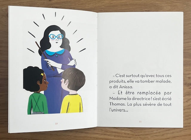 Alerte aux poux! La maîtresse se gratte! Livres OLF