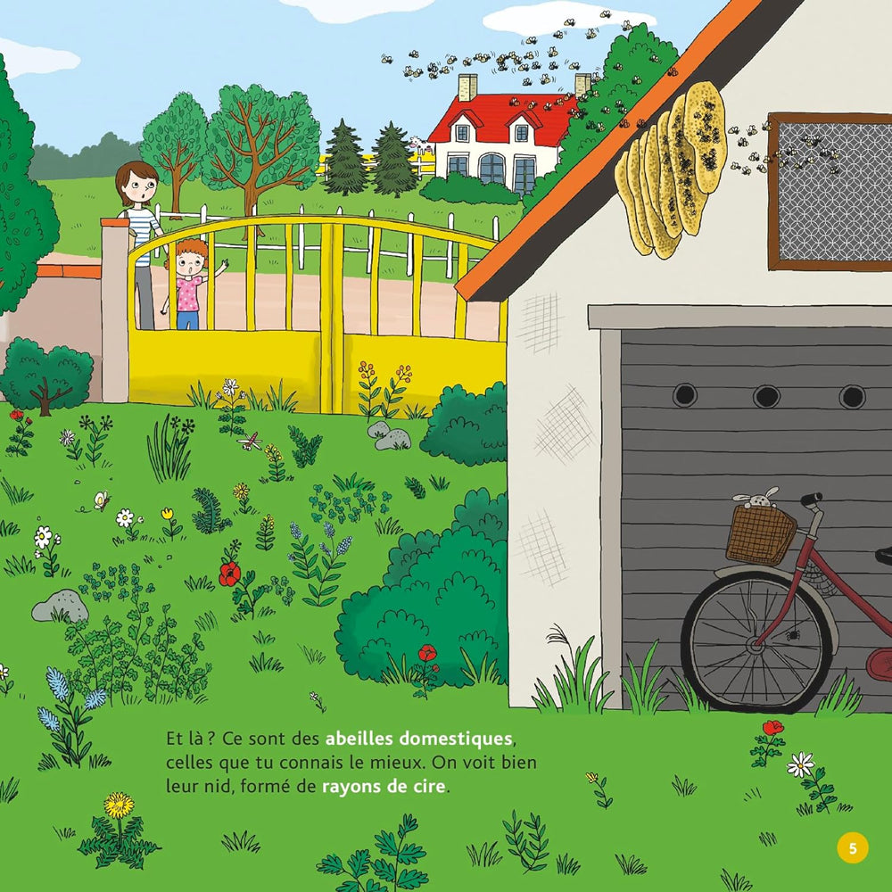 Les abeilles - Mes p'tits docs Livres OLF