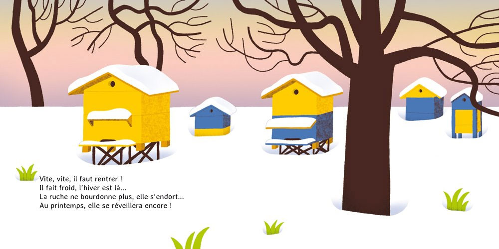 Les p'tites abeilles - Dès 3 ans Livres La family shop