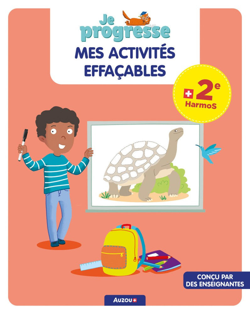 Cahier de jeux - Mes activités effaçables - 5 ans - Je progresse Appuis scolaires OLF