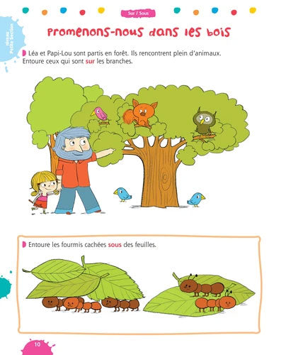 Cahier de jeux: plein d'activités de maths - Enfants 3-6 ans. Cahiers de jeux OLF