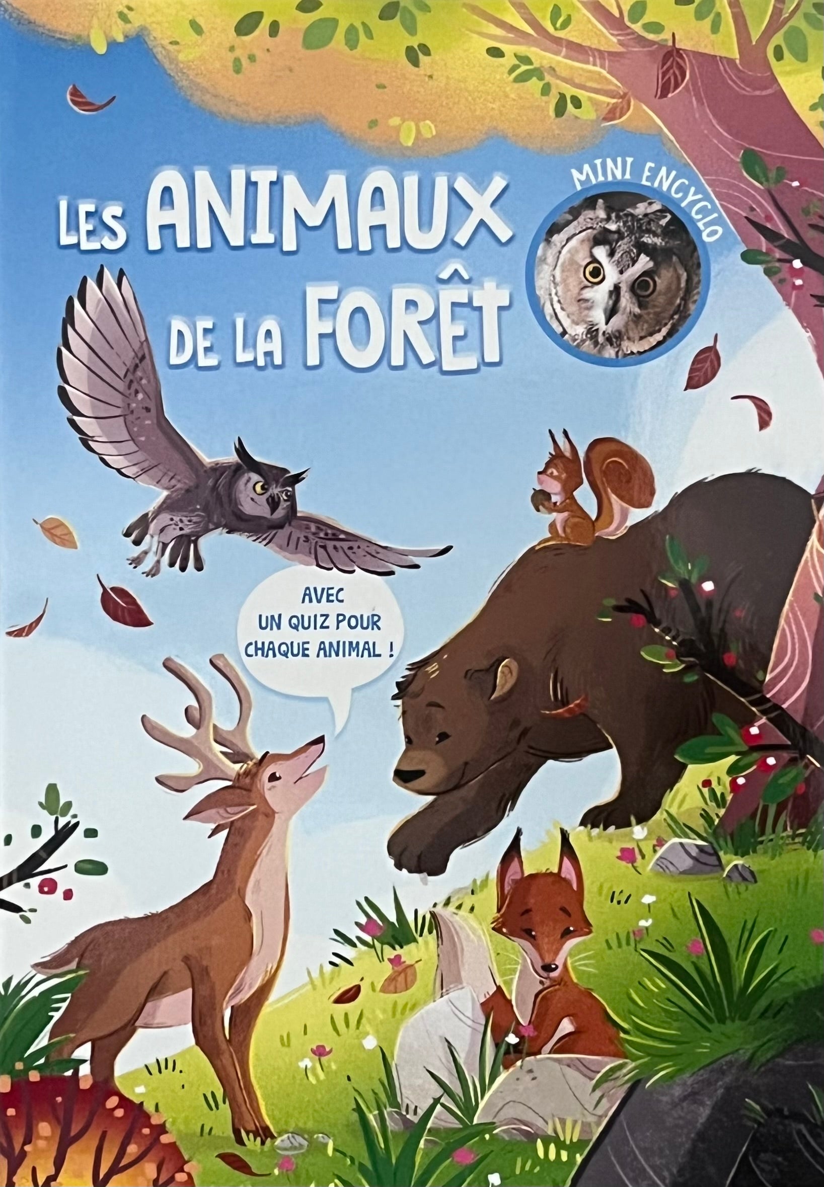 les animaux de la forêt  - Mini Encyclopédie Livres La Family Shop