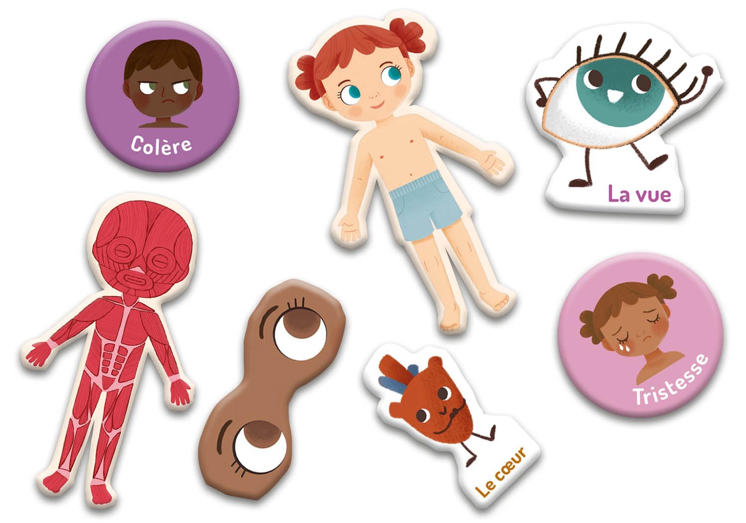 Mon petit coffret aimanté : Le corps humain Jeux & loisirs créatifs OLF