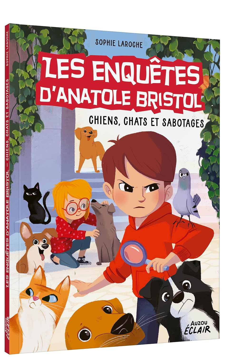 Les enquêtes d'Anatole Bristol T.14 : Chiens, chats et sabotages. 7-8 et 9P Livres OLF