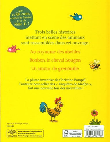 Mes histoires d'animaux avec Millie D. Livres OLF