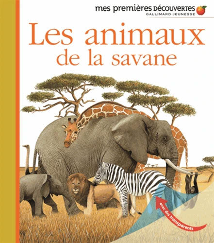 Les animaux de la savane Livres OLF