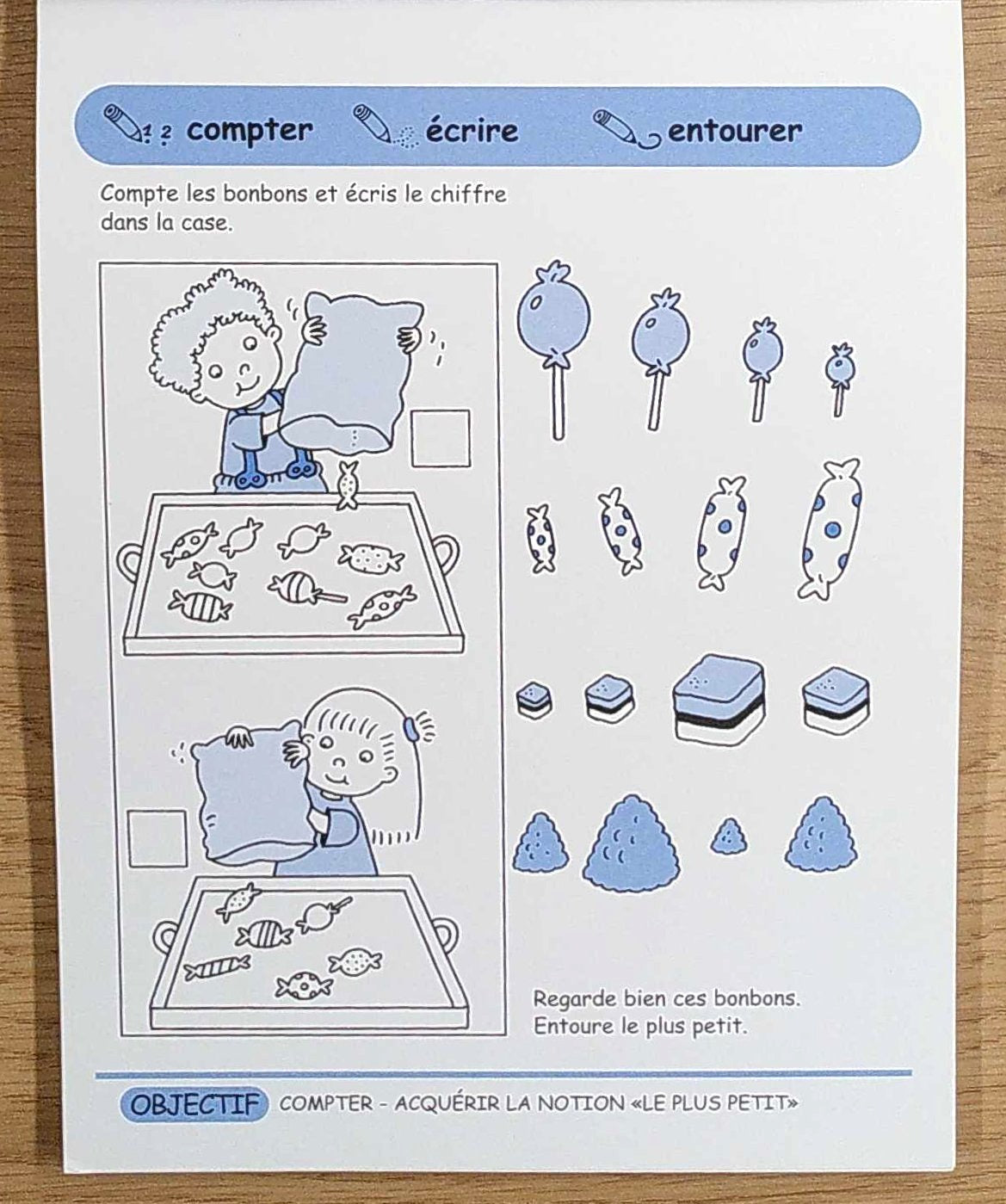 J'apprends les nombres et les mots (5-6 ans) Cahiers de jeux OLF