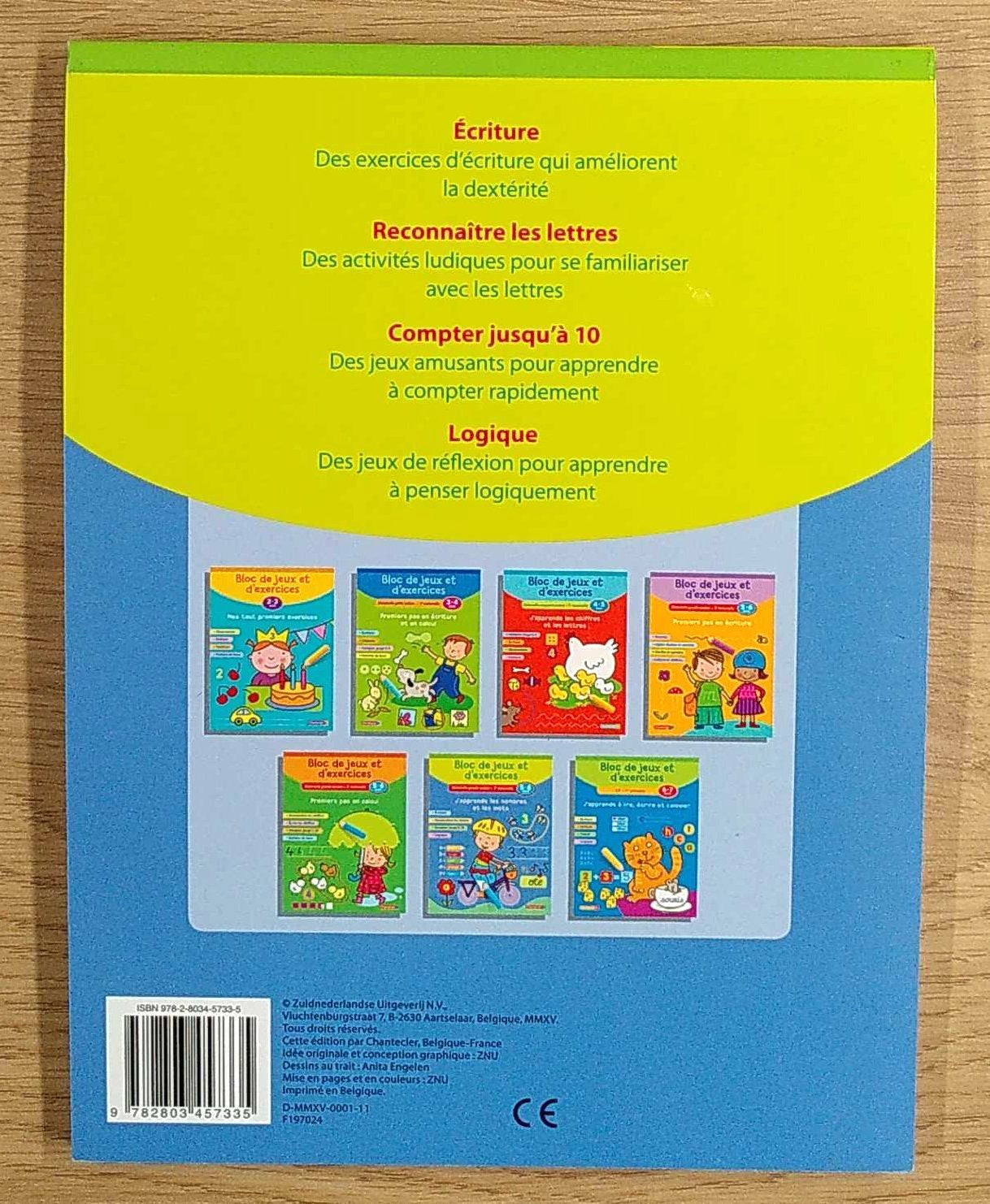 J'apprends les nombres et les mots (5-6 ans) Cahiers de jeux OLF